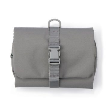 Polyester Hanging Case With Pouch Medium Grey MUJI