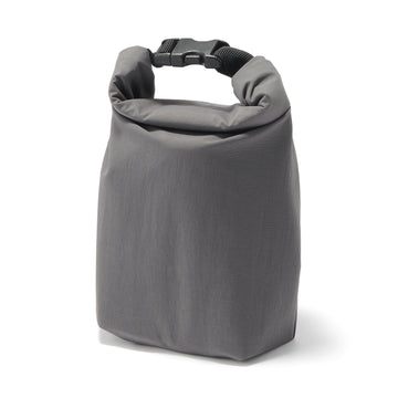Adjustable Roll-Top Lunch Bag Grey - Small MUJI