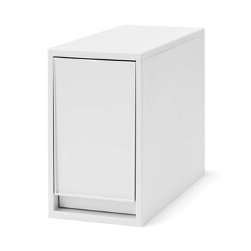 Polypropylene Drawer White Grey - Deep MUJI