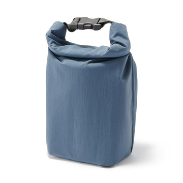 Adjustable Roll-Top Lunch Bag Smoky Blue - Small MUJI