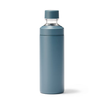 Stainless Steel Carbonated Drink-Safe Cool Tumbler - Dark Blue MUJI