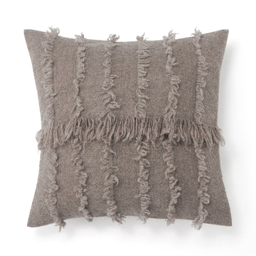 Wool Cushion Cover (43 x 43 cm) Brown MUJI