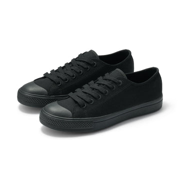 Less Tiring Sneakers - Black Pattern 29 cm (US W12.5 M11) MUJI