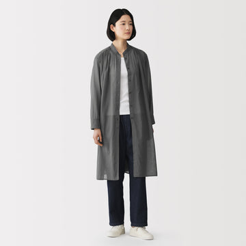 High-Twist Cotton Sheer Dress MUJI