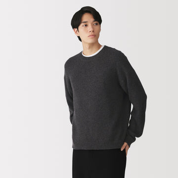 #WK38 Labo Cashmere Crewneck Sweater AF0IS26A MUJI