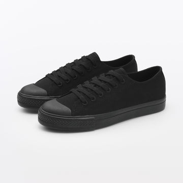 Less Tiring Sneakers - Black Pattern 29 cm (US W12.5 M11) MUJI