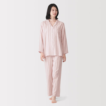 Side Seamless Double Gauze Pajamas MUJI