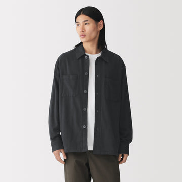 Flannel Shirt Jacket MUJI