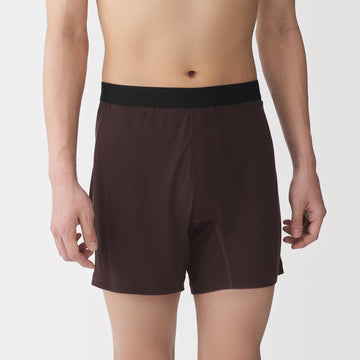 Lyocell Front Open Knit Trunks