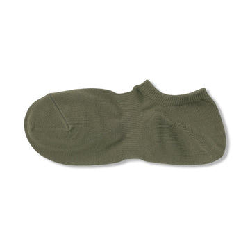 Sneaker Socks Khaki Green MUJI