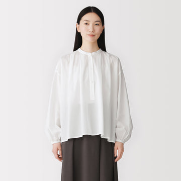 Cotton Straight Blouse MUJI