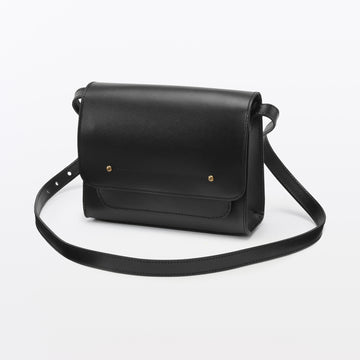 Labo Leather Shoulder Bag MUJI
