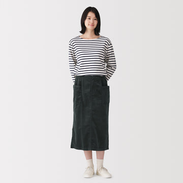 Stretch Corduroy Skirt MUJI