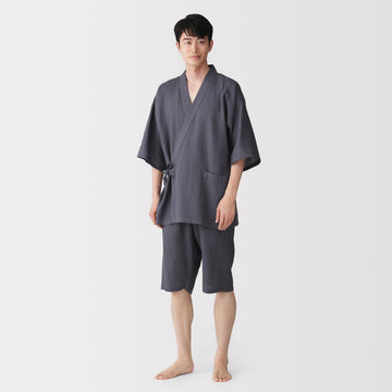 Lyocell Blend Waffle Jinbei MUJI