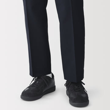 Soft Insole Combination Sneakers - Black MUJI