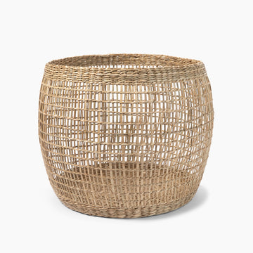 Seagrass Storage Basket - Round Large (Dia 45 x H36 cm) MUJI