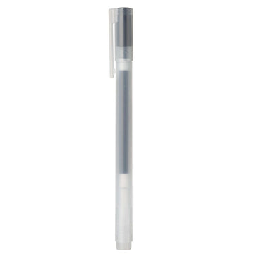 Gel Ink Cap Type Pen 0.7 mm Black MUJI