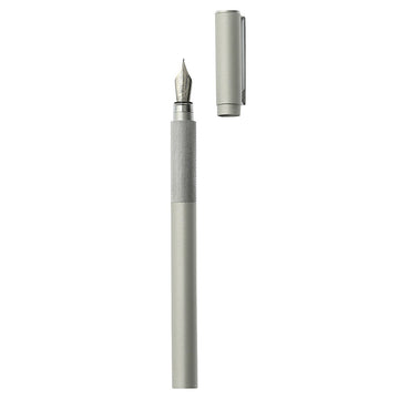 Round Aluminum Fountain Pen MUJI