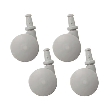 Polypropylene Storage Wheels (4 Piece Set) MUJI