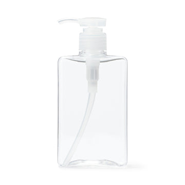 PET Refill Bottle - Pump Type Clear 280ml MUJI
