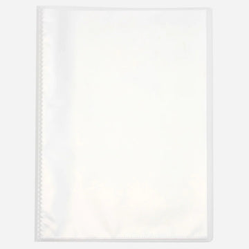 Polypropylene Slim Folder with Sleeves A4 MUJI