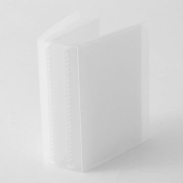Polypropylene Card Holder Side Opening 60 Vertical Pockets MUJI