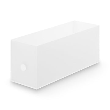 Polypropylene File Box - Half Clear MUJI