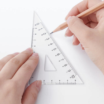 Acrylic Set Square MUJI