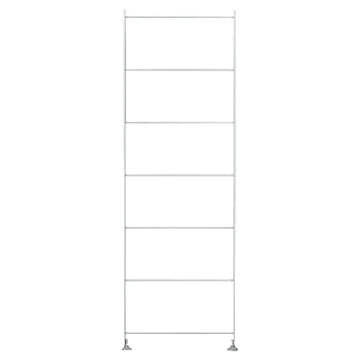 SUS Shelving Unit Additional Frame for Light Grey - Medium (H120 cm) Default Title MUJI