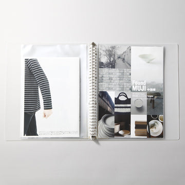 Polypropylene Binder A4 30 Ring MUJI
