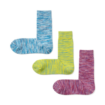 Right Angle Excess Yarn 3 Pair Socks MUJI