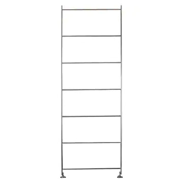 SUS Shelving Unit Stainless Steel Additional Frame - Medium (H120 cm) MUJI