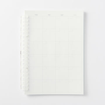 Planner Loose Leaf Papers A5 Refill MUJI