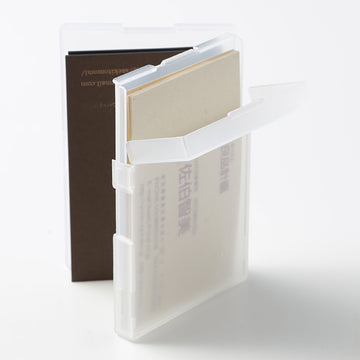 Polypropylene Card Holder with 2 Compartments MUJI