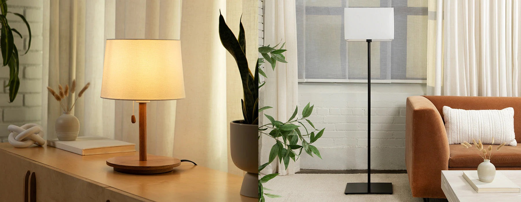 Table Lamp & Floor Lamp