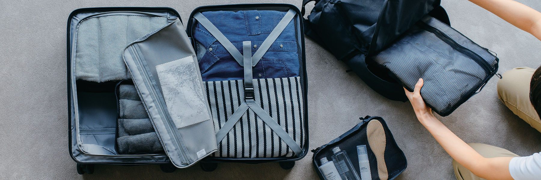 MUJI hardshell luggage and accessories for the seasoned traveller