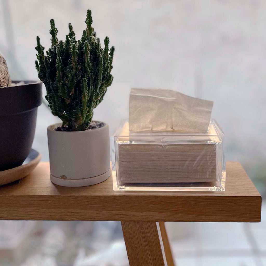 Acrylic Tissue Box — MUJI