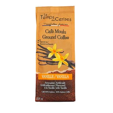 Vanilla Flavoured Ground Coffee Le Temps des Cerises