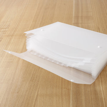 Polypropylene File Partition 13 Pockets MUJI