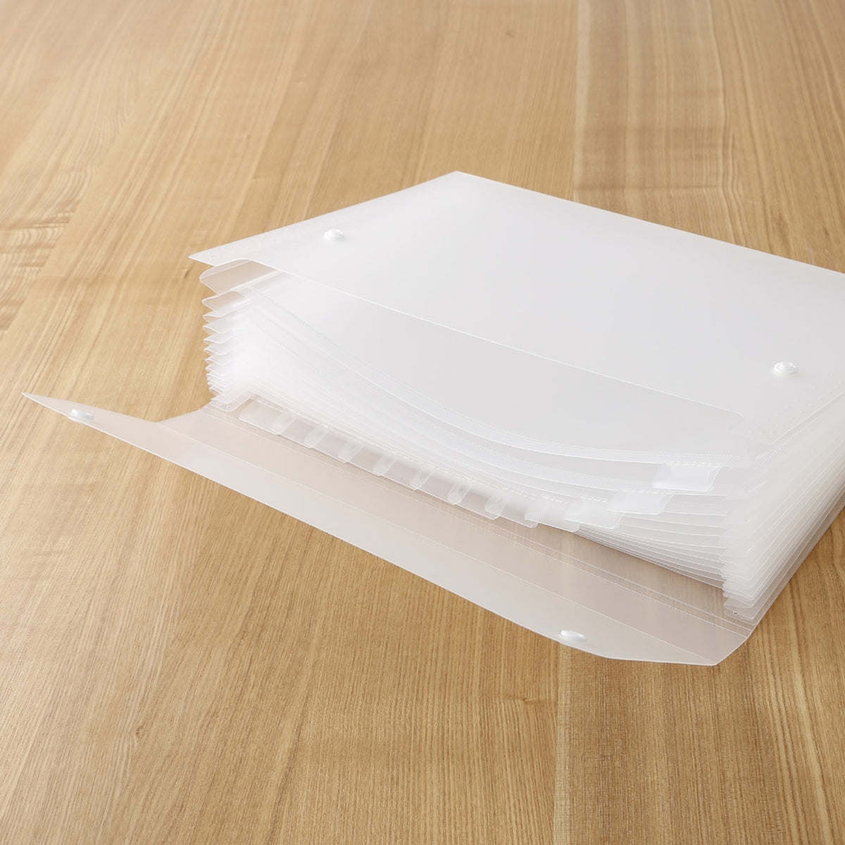 Polypropylene File Partition 13 Pockets | Folders & Binders | MUJI Canada