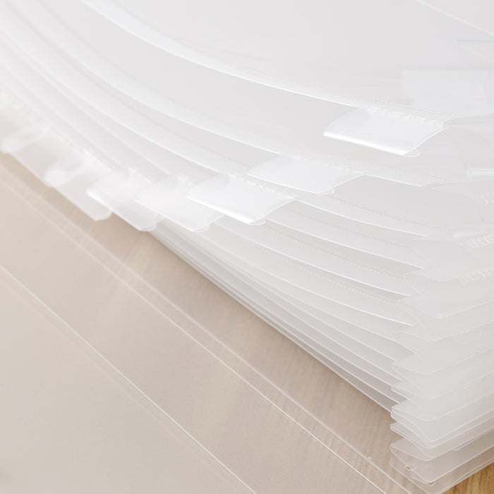 Plastic Partition File Polypropylene File Partition 13 Pockets | Folders & Binders | MUJI Canada