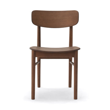 Oak Round Chair - Brown MUJI