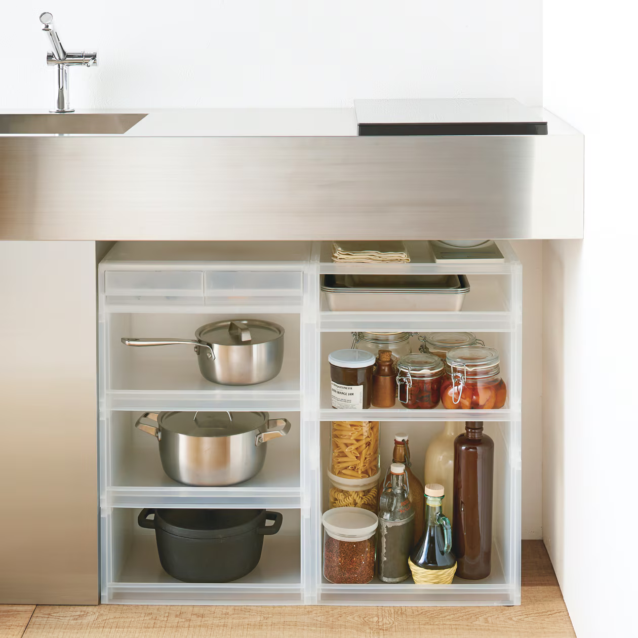 Polypropylene Storage Case Wide Drawer - Extra Shallow (W37 x D26 cm)