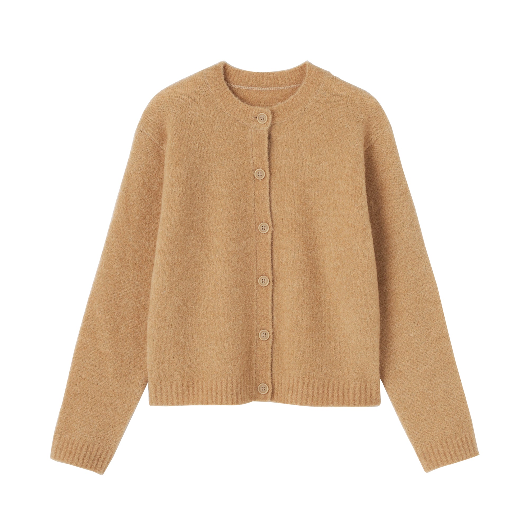 Wool Boucle Cardigan