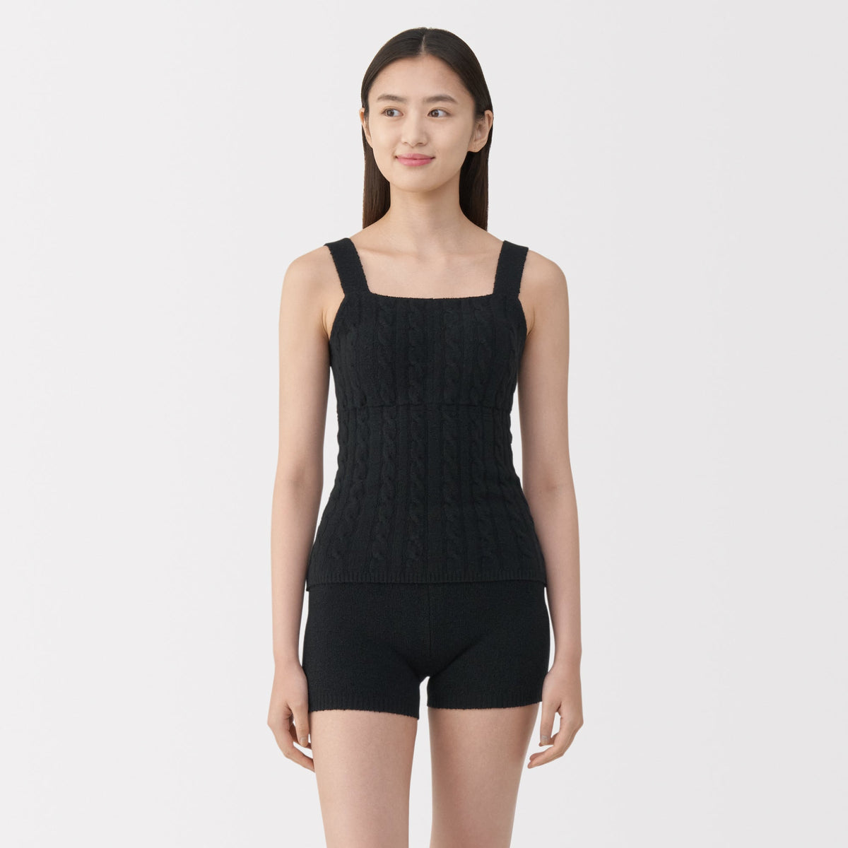 Cotton Blend Bra Tank Top | Women's Innerwear | MUJI Canada