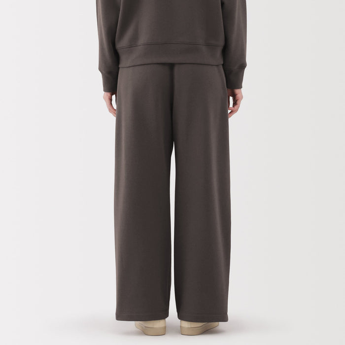 French Terry Wide Sweatpants Women's Loungewear MUJI Canada