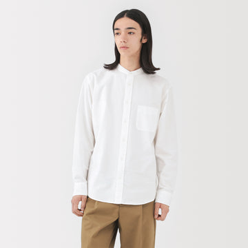 Oxford Stand Collar Shirt MUJI