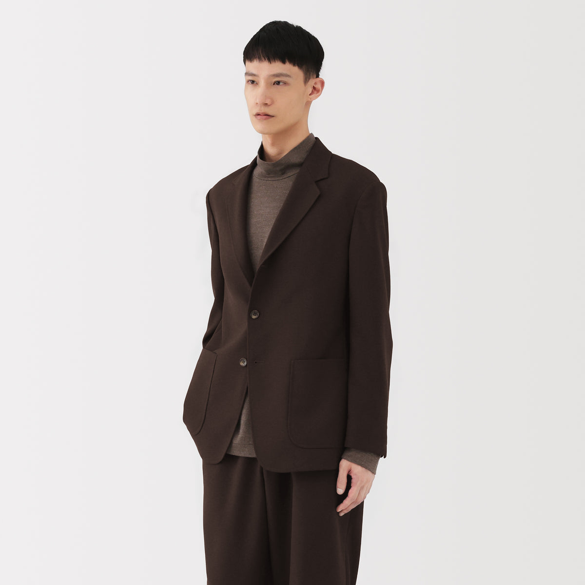 Labo Polyester Twill Blazer | Men