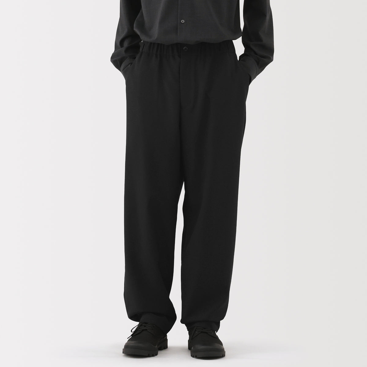 Labo Polyester Twill Easy Pants | Men's Bottoms | MUJI Canada