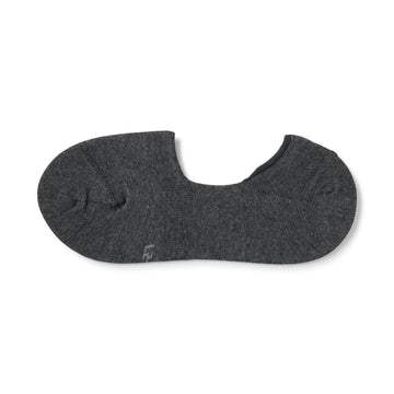 Silicone Grip No-Show Socks Charcoal Grey 25-27cm (US W9-11 M7.5-10) MUJI